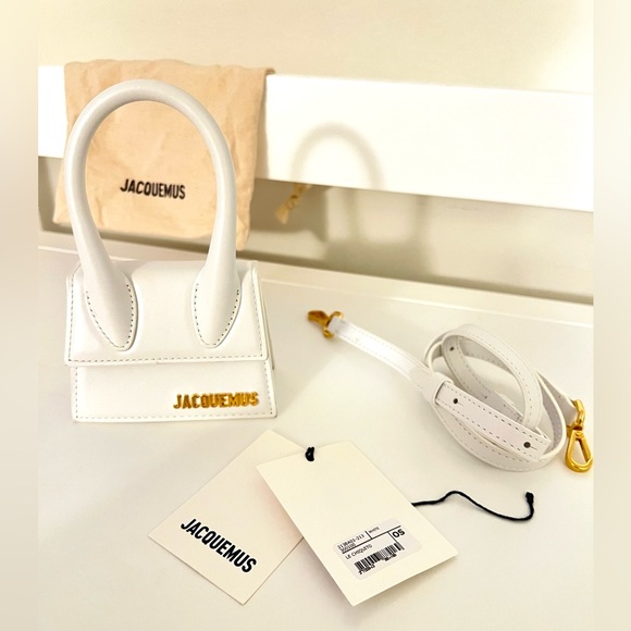 SOLD!! Jacquemus “Le Chiquito” Mini Bag - White - Picture 2 of 10